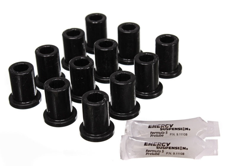 ES Spring/Shackle Bush - Black - Energy Suspension Toy 4 X Spring Bushing O.E.M. Fj40 - Black