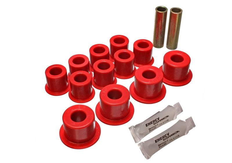 ES Spring/Shackle Bush - Red - Energy Suspension Spring Bushing - Red