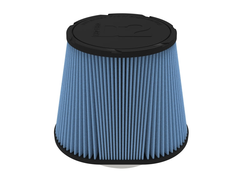 AFE Universal D2 Dura Dry Air Filter - aFe Magnum FORCE Intake Replacement Air Filter w/D2 Dura-Dry Media 5-1/2inF x(10x7)inB x 7inT x 8inH