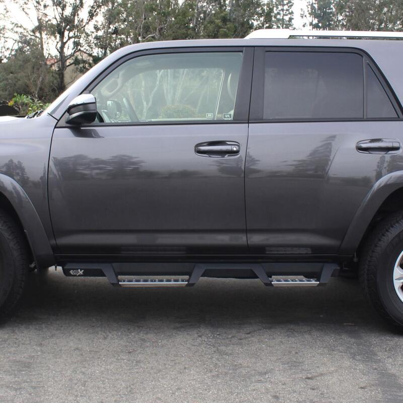 WES Nerf Bars - HDX Drop - Westin 10-17 Toyota 4Runner Trail Edition (Excl. Ltd) HDX Stainless Drop Nerf Step Bars - Tex. Blk