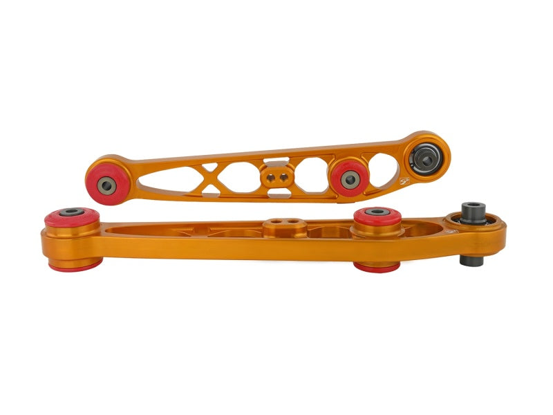 SK Ultra Control Arms - Skunk2 Honda/Acura EG/DC Ultra Series Rear Lower Control Arm Set - Gold