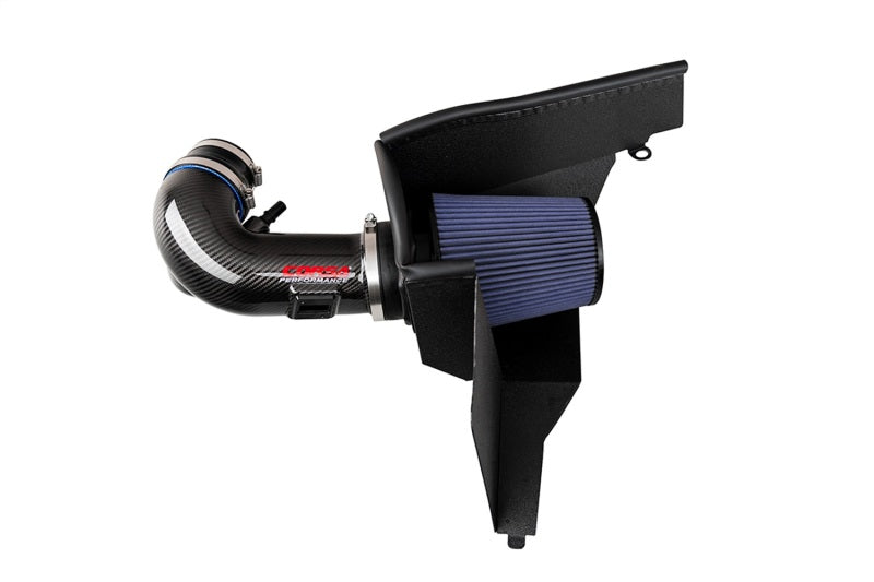 COR Air Intake Open Element - Corsa 2018-2023 Ford Mustang GT 5.0L V8 Carbon Fiber Air Intake with MaxFlow 5 Filter