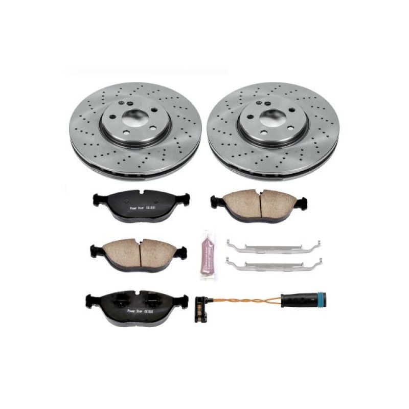 PSB Autospecialty Kit - Power Stop 03-06 Mercedes-Benz S430 Front Autospecialty Brake Kit