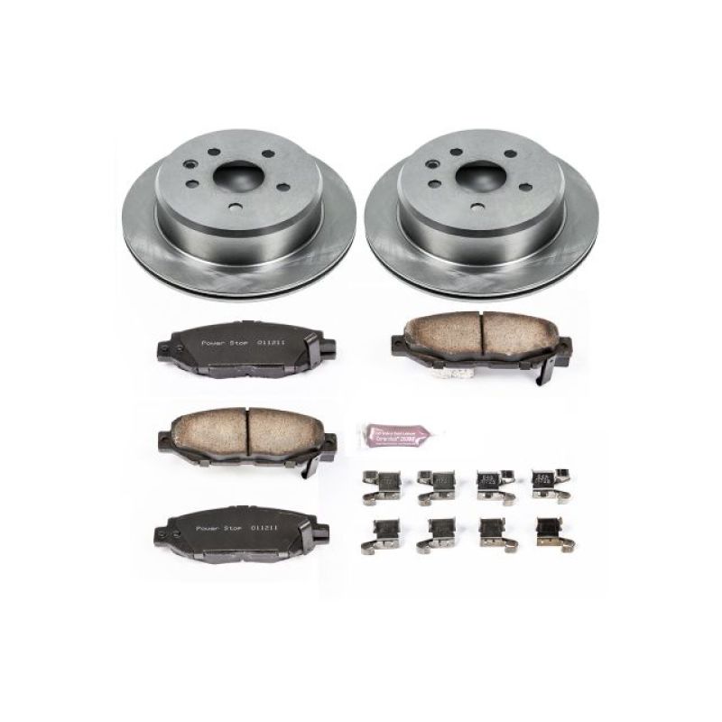 PSB Autospecialty Kit - Power Stop 92-98 Lexus SC300 Rear Autospecialty Brake Kit