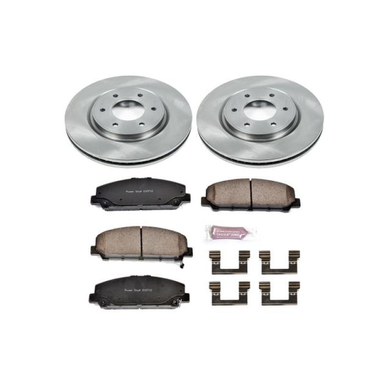 PSB Autospecialty Kit - Power Stop 08-10 Infiniti QX56 Front Autospecialty Brake Kit