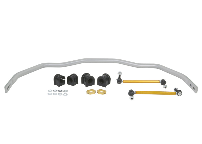 WL Sway Bars - Front - Whiteline 05+ Ford Mustang Coupe (Inc GT/Shelby GT500) Front Heavy Duty Adjustable 33mm Swaybar