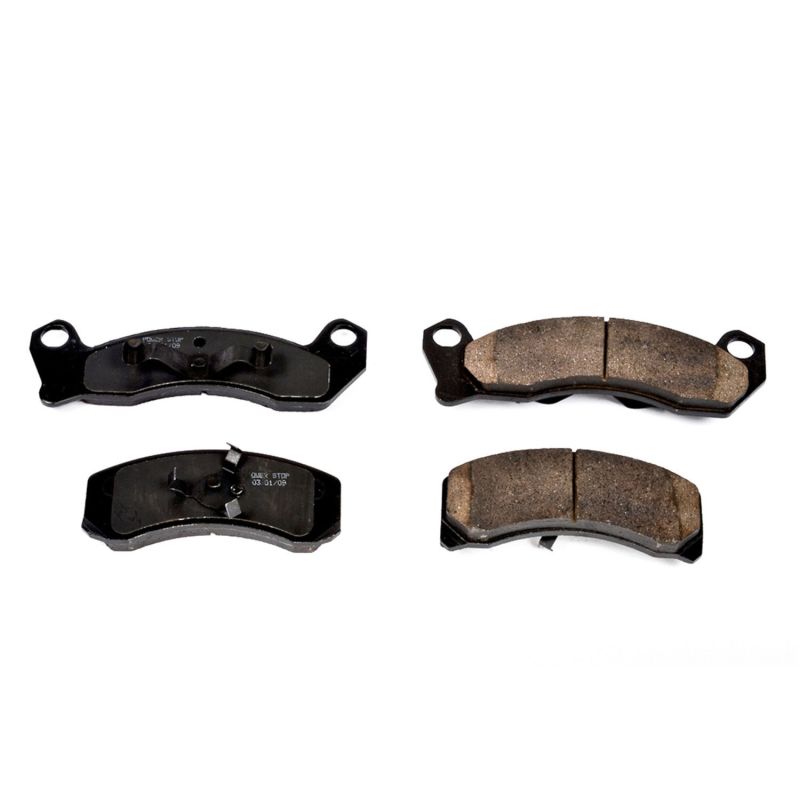 PSB Z16 Evolution Brake Pads - Power Stop 90-91 Ford Country Squire Front Z16 Evolution Ceramic Brake Pads
