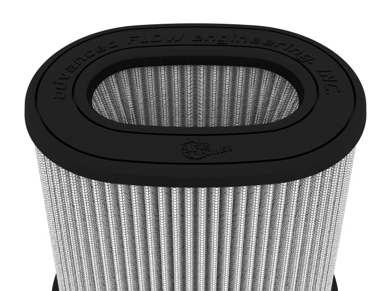 AFE Universal Pro Dry S Filter - aFe Momentum Intake Replacement Filter w/ Pro DRY S Media - 6.75 x 4.75in)F x (8.25 x 6.25in)B (mt2)