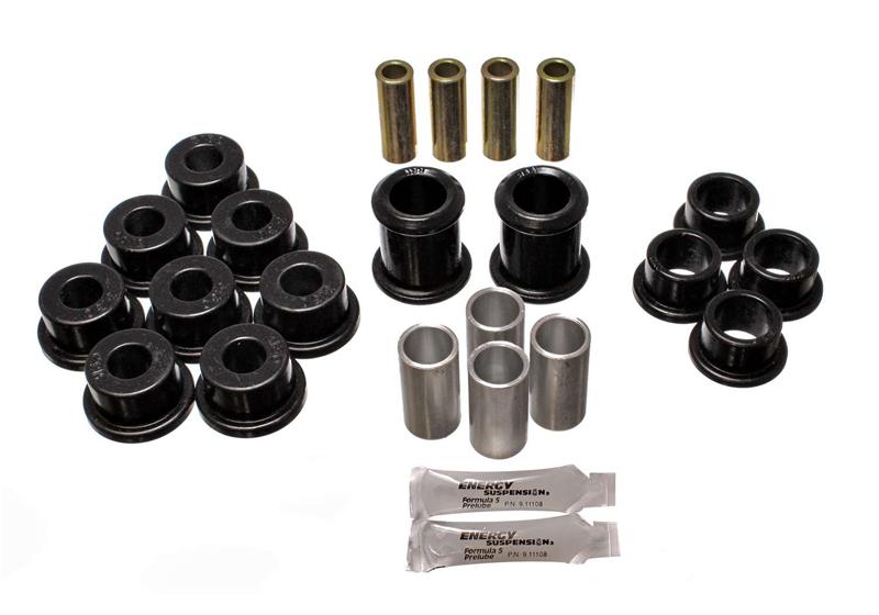 ES Cntrl Arm Bushings - Black - Energy Suspension GM Control Arm Bushing Set - Black