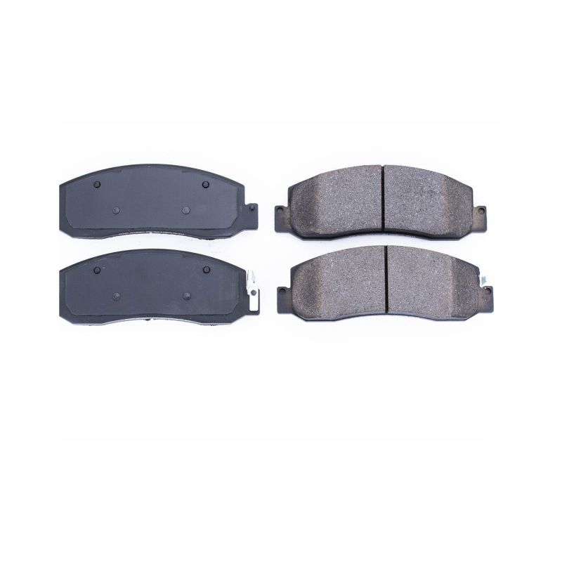 PSB Z16 Evolution Brake Pads - Power Stop 08-11 Ford F-250 Super Duty Front Z16 Evolution Ceramic Brake Pads