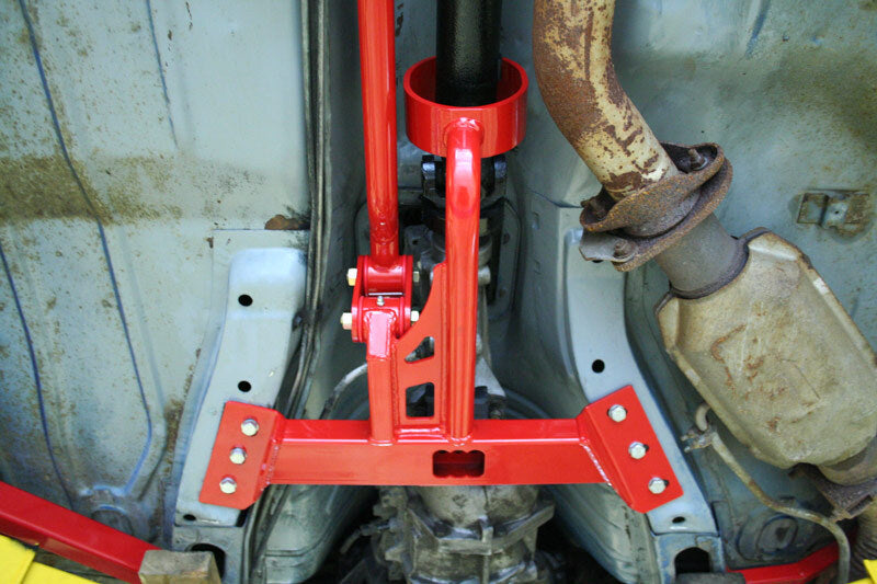 UMI Crossmember Reinforcements - UMI Performance 82-92 GM F-Body Tunnel Mounted Torque Arm- Fits TH400 Transmission
