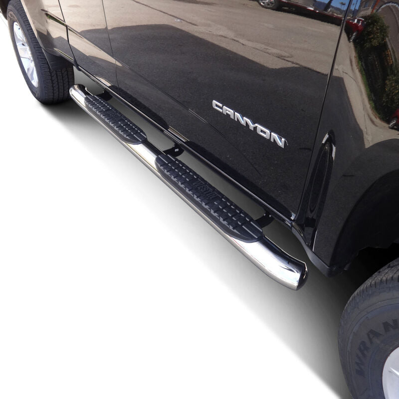 WES Nerf Bars - PRO TRAXX 4 - Westin 2015-2018 Chevrolet/GMC Colorado/Canyon Extended Cab PRO TRAXX 4 Oval Nerf Step Bars - SS