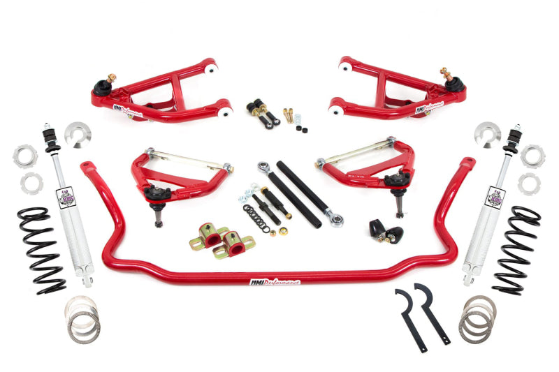 UMI Coilover Kits - UMI Performance 68-70 GM A-Body Corner Max Street Handling Race Package - Red