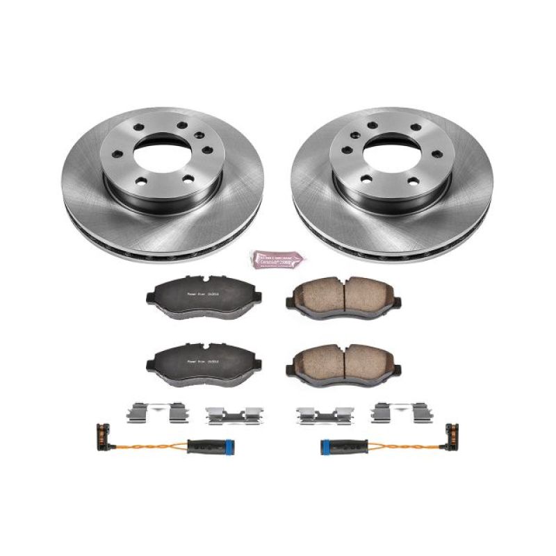 PSB Autospecialty Kit - Power Stop 07-09 Dodge Sprinter 2500 Front Autospecialty Brake Kit