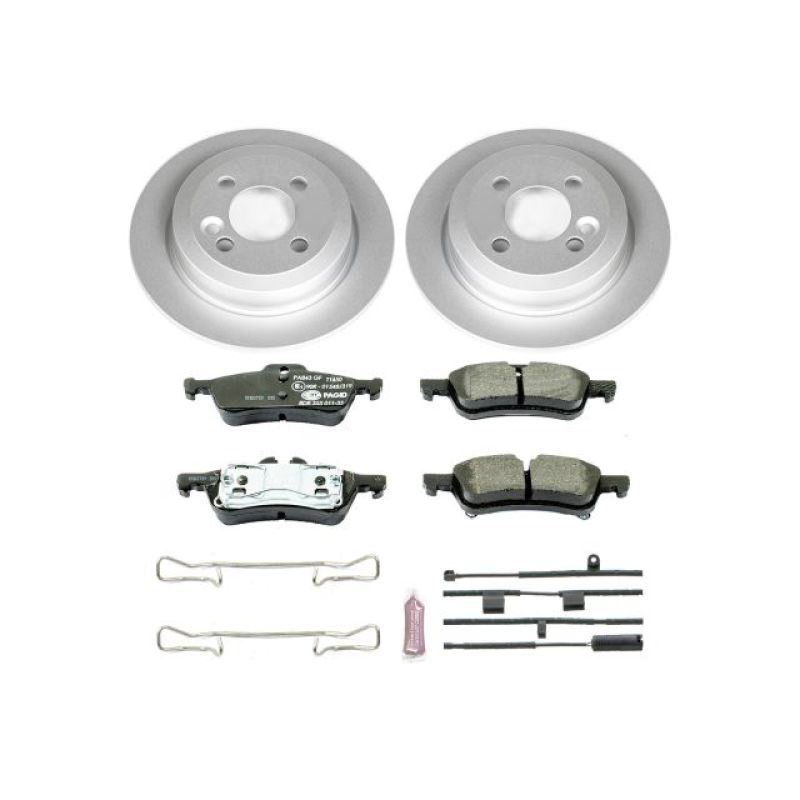 PSB Euro-Stop Kit - Power Stop 07-08 Mini Cooper Rear Euro-Stop Brake Kit