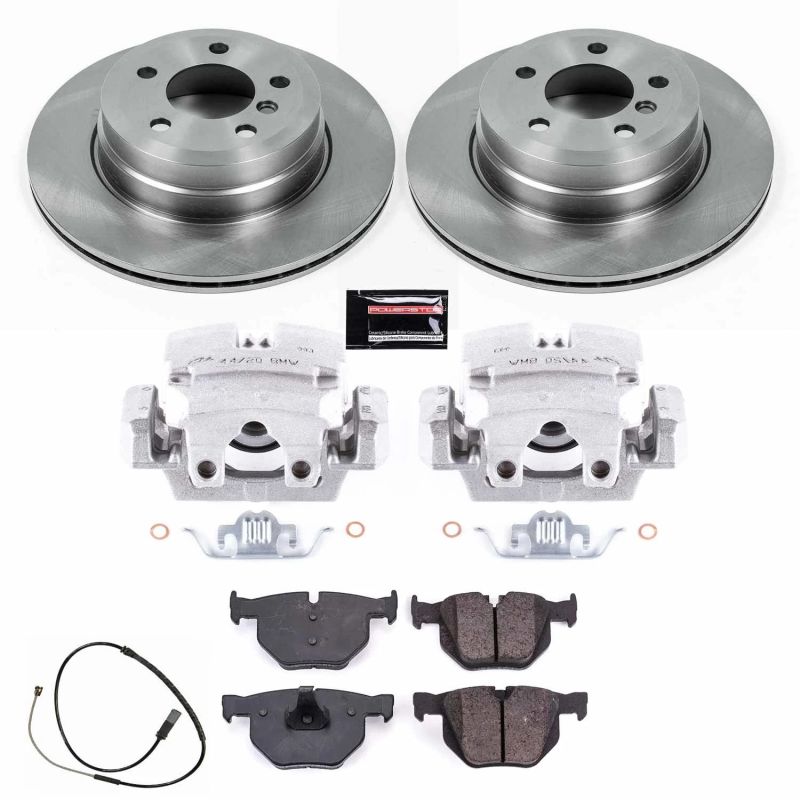 PSB Autospecialty Kit w/Cals - Power Stop 16-18 BMW X5 Rear Autospecialty Brake Kit w/Calipers
