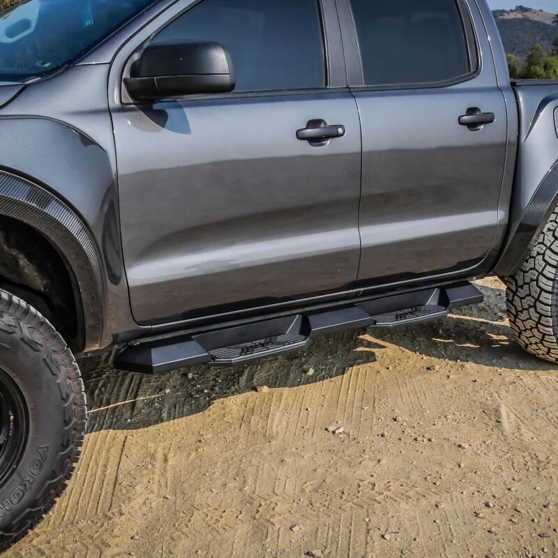 WES Nerf Bars - HDX Xtreme - Westin 19-21 Ford Ranger SuperCrew HDX Xtreme Nerf Step Bars - Tex. Blk