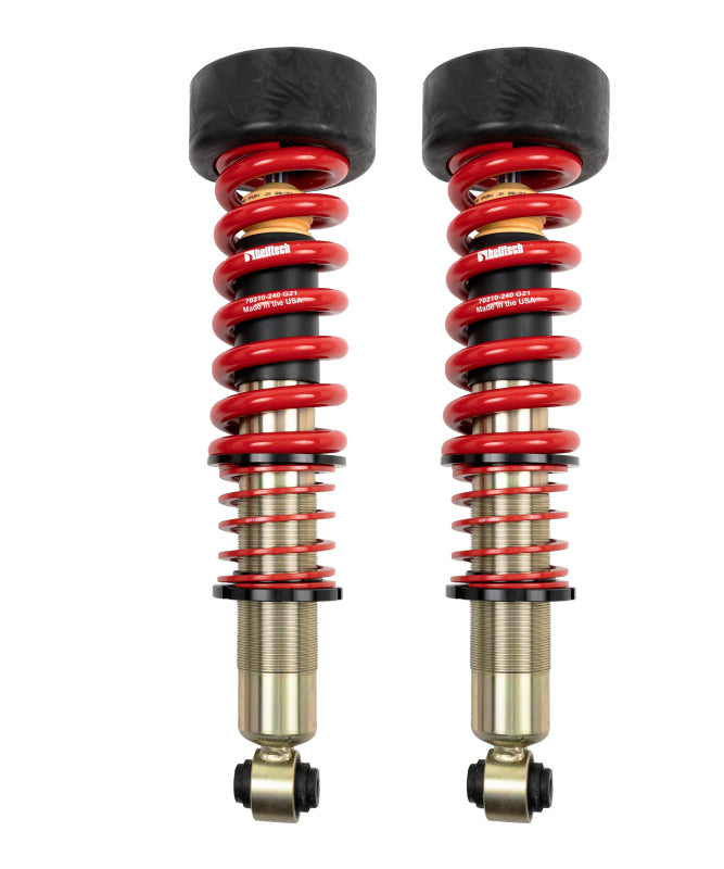 BT Coilover Kit - Belltech 2021+ Chevrolet Suburban / GMC Yukon XL 2WD/4WD 0.5-2in Front / 1-2.5in Rear Leveling Kit