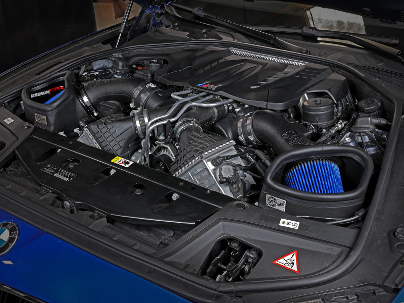 AFE Magnum FORCE Stage-2 Cold Air Intakes - aFe POWER Magnum FORCE Stage-2 Pro 5R Cold Air Intake System 12-19 BMW M5 (F10) / M6 (F12/13)