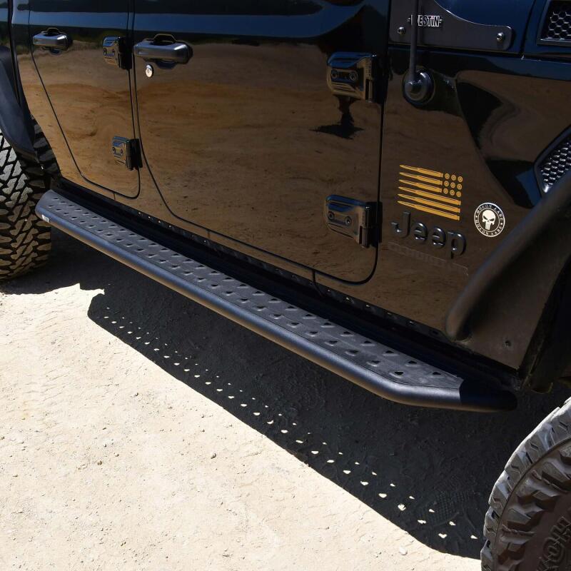 WES Running Boards - Outlaw - Westin 20-24 Jeep Gladiator Outlaw Running Board - Textured Black