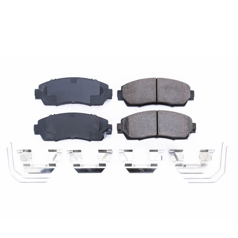 PSB Z17 Evolution Brake Pads - Power Stop 2019 Acura RDX Front Z17 Evolution Ceramic Brake Pads w/Hardware
