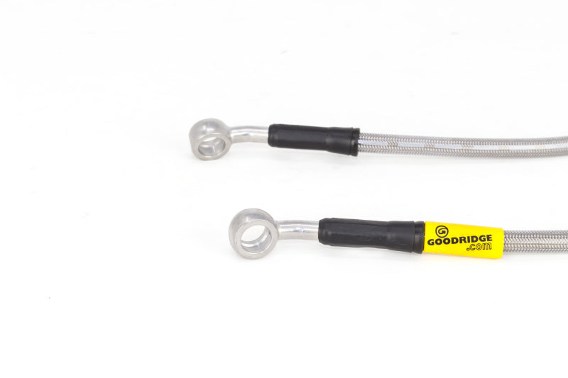 GR G-Stop Brake Line Kits - Goodridge 89-91 Honda Civic/CRX (w/Rear Drum) Stainless Steel Brake Line Kit