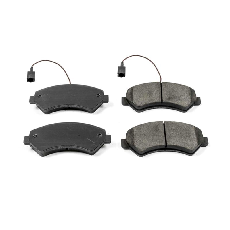 PSB Z16 Evolution Brake Pads - Power Stop 2019 Ram ProMaster 1500 Front Z16 Evolution Ceramic Brake Pads