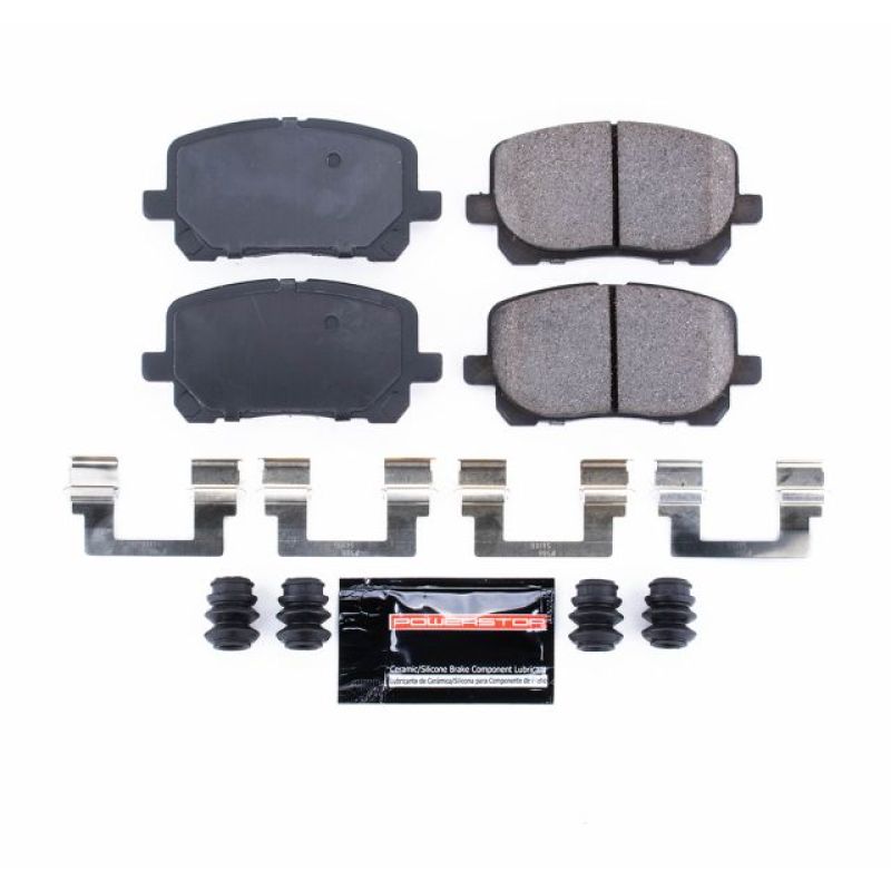 PSB Z23 Evolution Brake Pads - Power Stop 03-08 Pontiac Vibe Front Z23 Evolution Sport Brake Pads w/Hardware