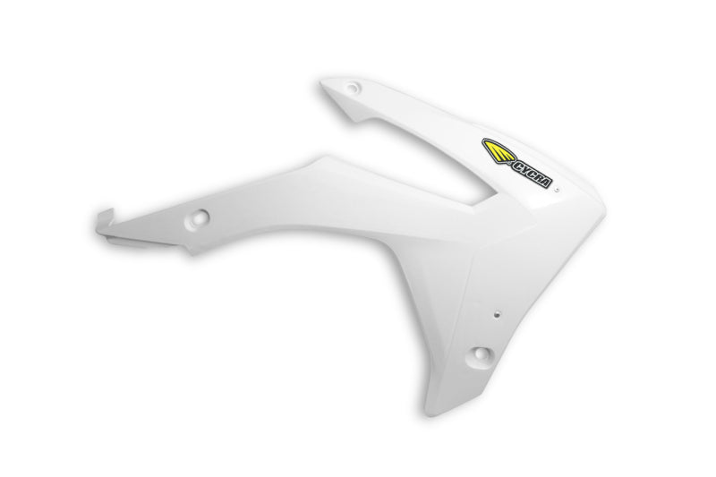 CYC Radiator Shroud - Cycra 13-17 Honda CRF250R-450R Powerflow Radiator Shrouds - White