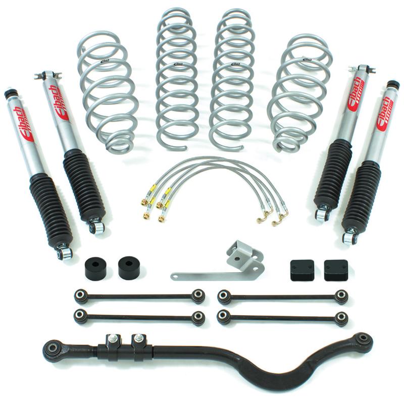 EIB Pro-System Kits - Eibach Pro-System Lift Kit for 11-13 Jeep Grand Cherokee Excl Tow Pkg/SRT8 (Springs & Shocks Only)