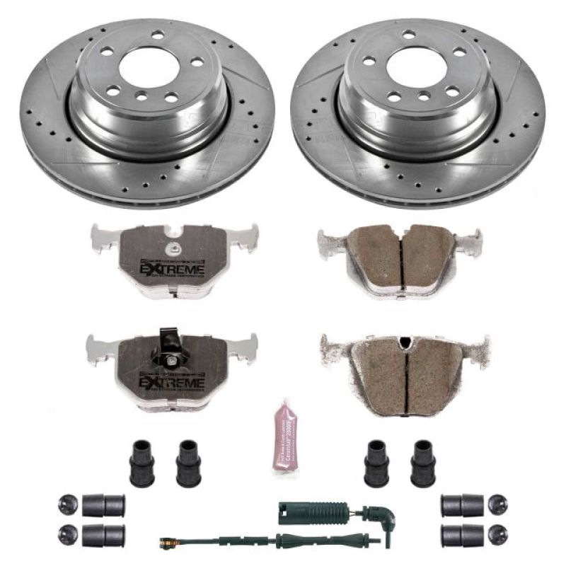 PSB Z26 Street Warrior Kit - Power Stop 02-06 BMW X5 Rear Z26 Street Warrior Brake Kit
