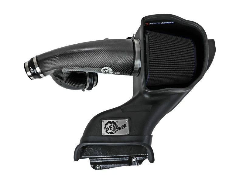 AFE Track Series Intake - aFe 21-24 Ford F150 Raptor Track Series Carbon Fiber Cold Air Intake System w/ Black Pro 5R Filter