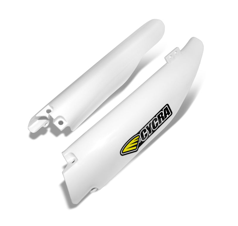 CYC Fork Covers - Cycra 08-18 Suzuki RMZ 250-450 Fork Guards - White