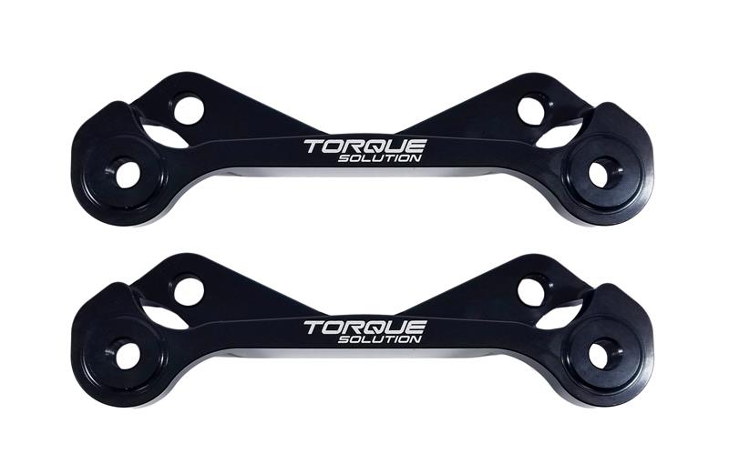 TQS Brake Caliper Adapters - Torque Solution Rear Brake Caliper Adapter: Subaru Impreza / RS / WRX / Forester / Legacy