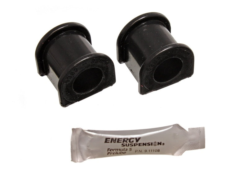 ES Sway Bar Bushings - Black - Energy Suspension 96-00 Honda Civic/CRX Black 22mm Front Sway Bar Bushings