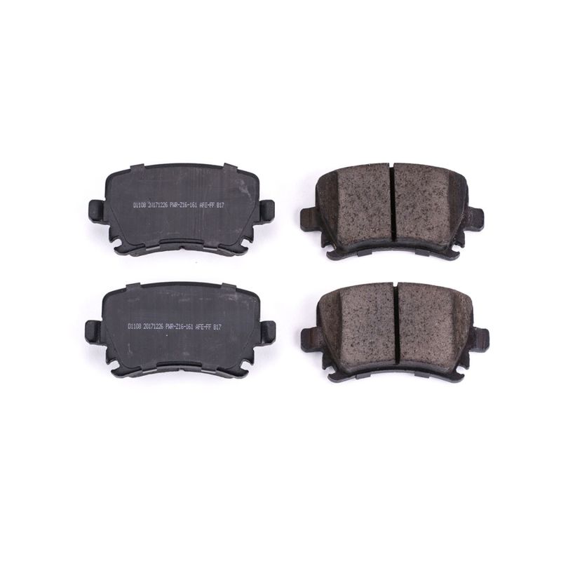 PSB Z16 Evolution Brake Pads - Power Stop 06-09 Audi A3 Rear Z16 Evolution Ceramic Brake Pads