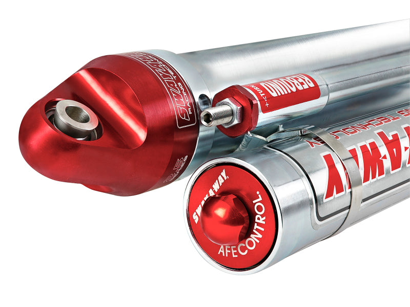 AFE Shock/Bump Stop Kits - aFe Sway-A-Way 2.5 Bypass Shock 3-Tube w/ Piggyback Res. Left Side - 14in Stroke