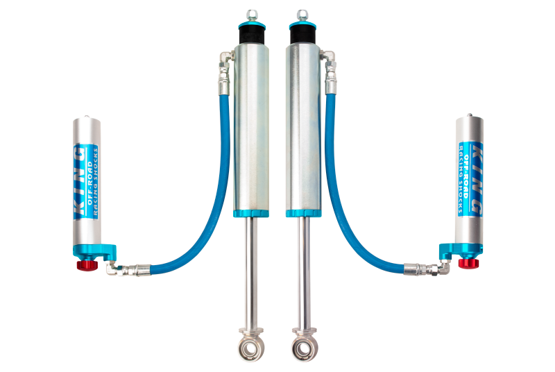 KIN 2.5 Shocks - King Shocks 1996+ Toyota Land Cruiser 90 Rear 2.5 Dia Remote Reservoir Shock w/Adjuster (Pair)