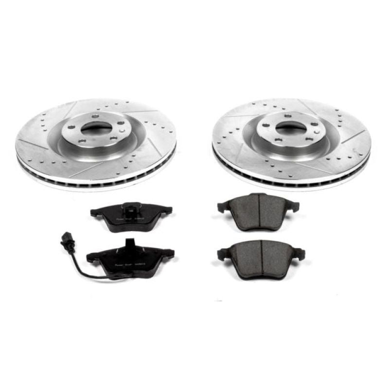 PSB Z23 Evolution Kit - Power Stop 04-09 Audi S4 Front Z23 Evolution Sport Brake Kit