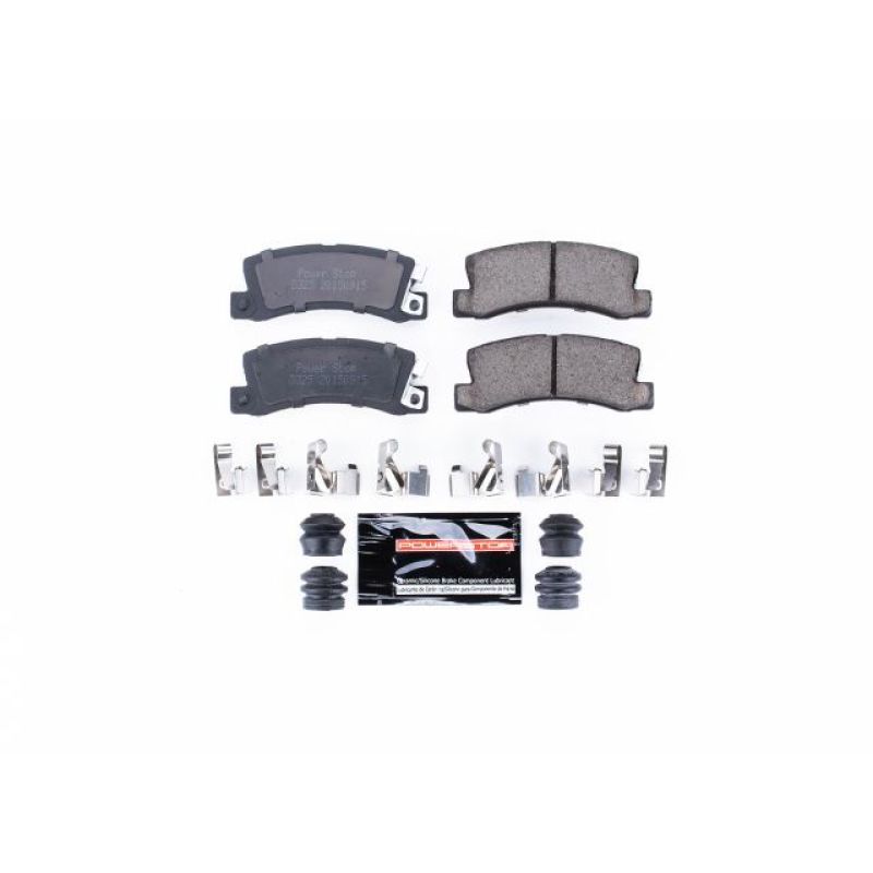 PSB Z23 Evolution Brake Pads - Power Stop 90-92 Geo Prizm Rear Z23 Evolution Sport Brake Pads w/Hardware