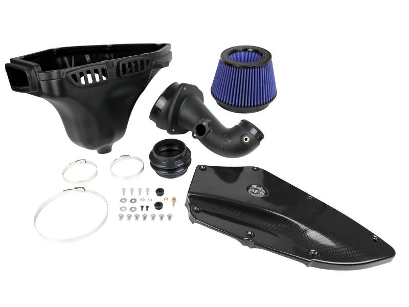 AFE Magnum FORCE Stage-2Si Cold Air Intakes - aFe MagnumFORCE Stage 2 Si Intake System P5R 06-11 BMW 3 Series E9x L6 3.0L Non-Turbo