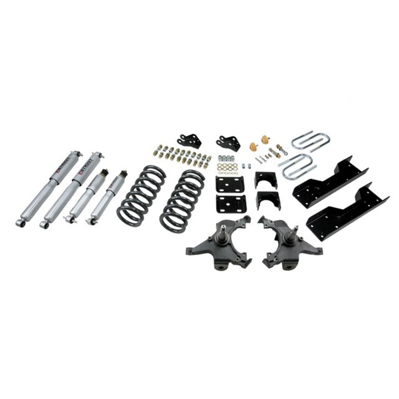 BT Lower Kit w SP Shocks - Belltech LOWERING KIT WITH SP SHOCKS