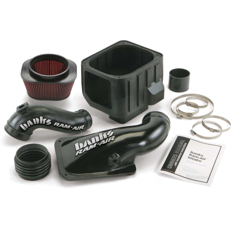 GBE Ram-Air Intake Systems - Banks Power 01-04 Chevy 6.6L Lb14 Ram-Air Intake System