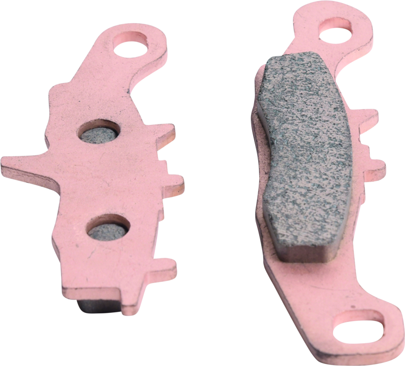 QBS Brake Pads - QuadBoss 08-14 Kawasaki KFX450R Front Left Sintered Brake Pad