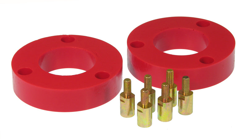 PRO Coil Spring Isolator - Red - Prothane Chevy Suburban / Tahoe Coil Spacer Kit - Red