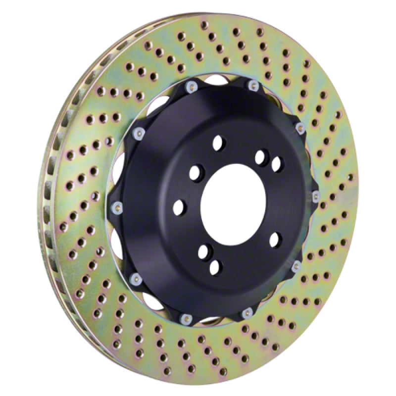 BRB 2 Piece Rotors - Brembo 03-06 Viper SRT-10 Front 2-Piece Discs 355x32 2pc Rotor Drilled