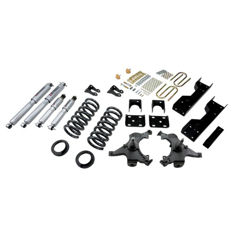 BT Lower Kit w SP Shocks - Belltech LOWERING KIT WITH SP SHOCKS