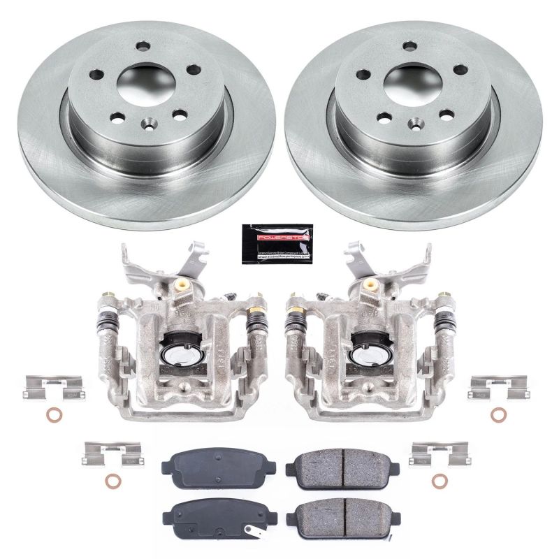 PSB Autospecialty Kit w/Cals - Power Stop 13-17 Buick Encore Rear Autospecialty Brake Kit w/Calipers