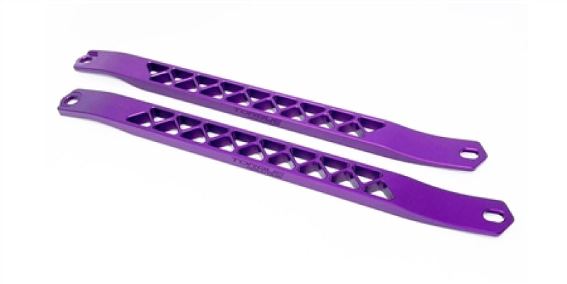 TQS Billet Strut Cross Braces - Torque Solution Billet Strut Cross Braces (Purple) Toyota GR Supra MKV A90 / A91