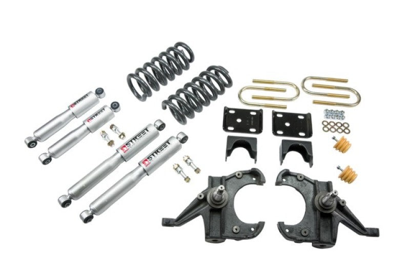 BT Lower Kit w SP Shocks - Belltech LOWERING KIT WITH SP SHOCKS